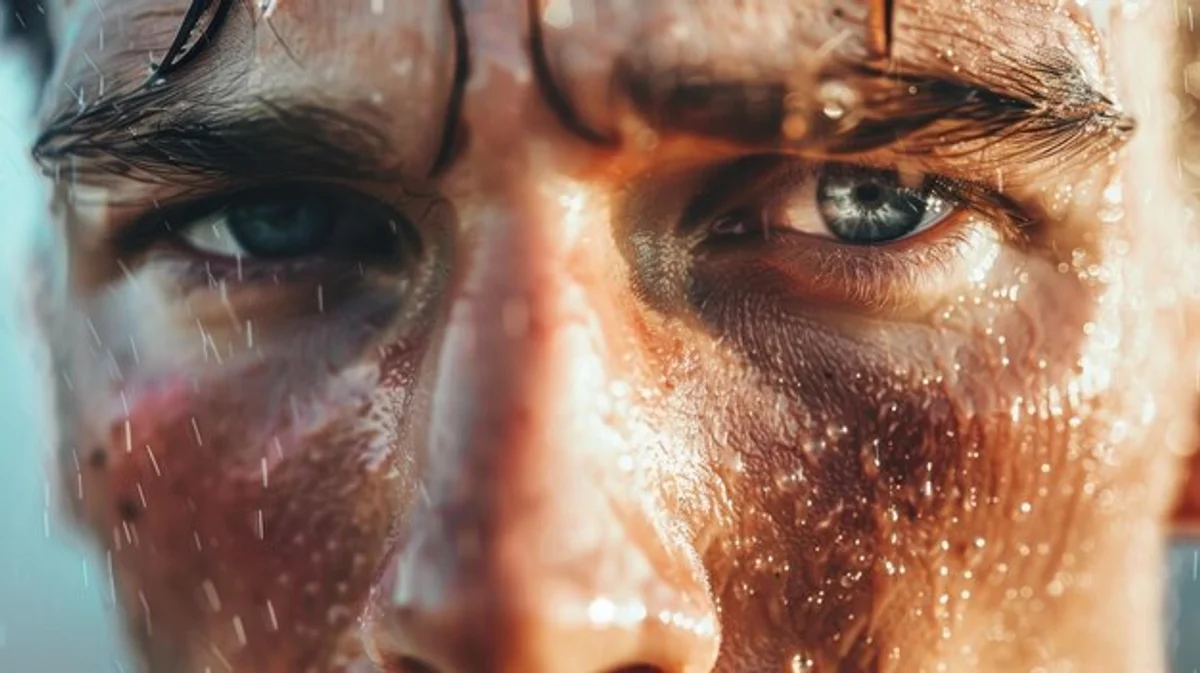 mental toughness athlete closeup