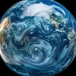ocean currents earth from space