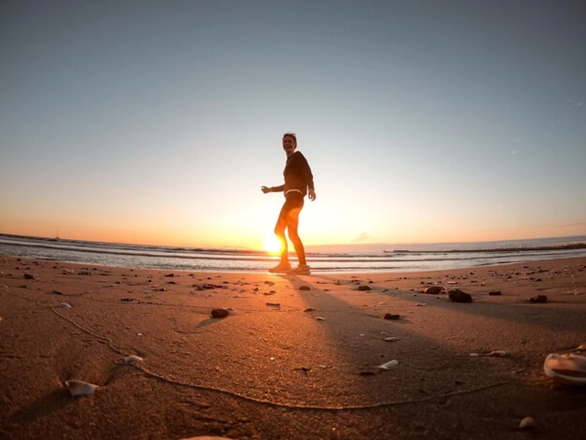 Valencia marathon sunrise runners