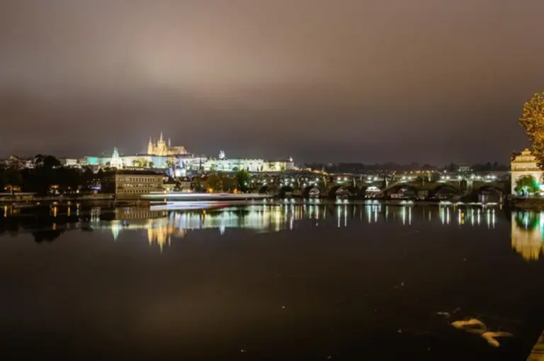 night hiking Czech Republic