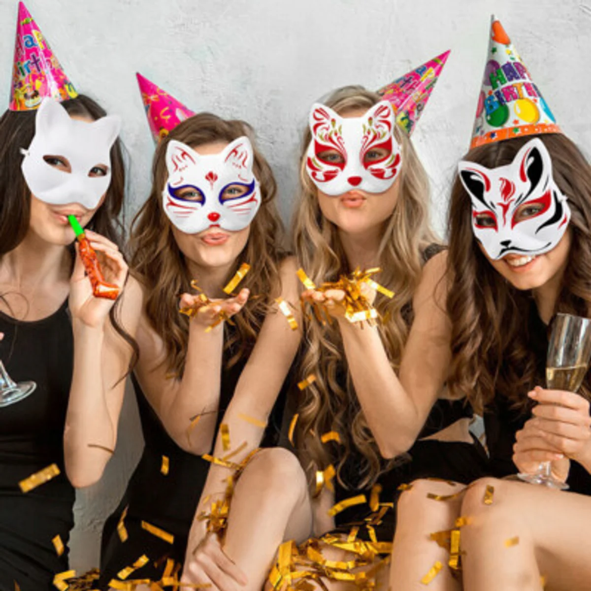 funny simple mask diy sheet glasses czech celebration
