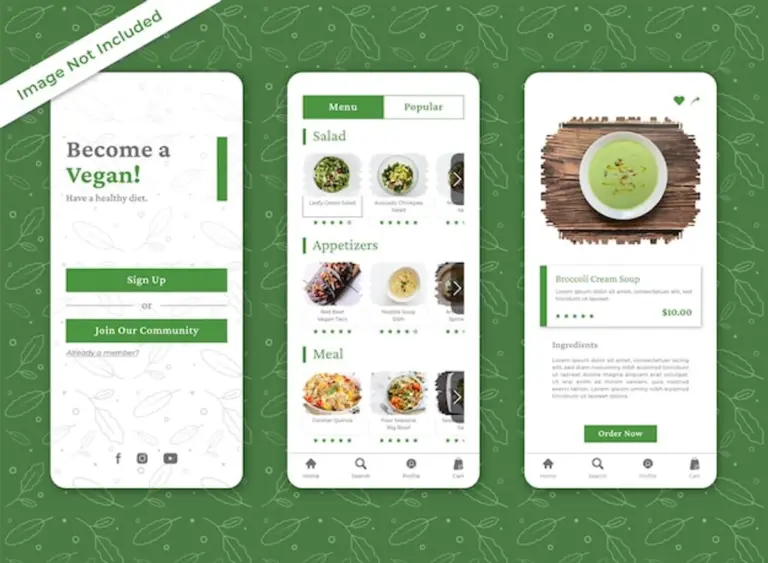 modern cooking recipe app inspiration