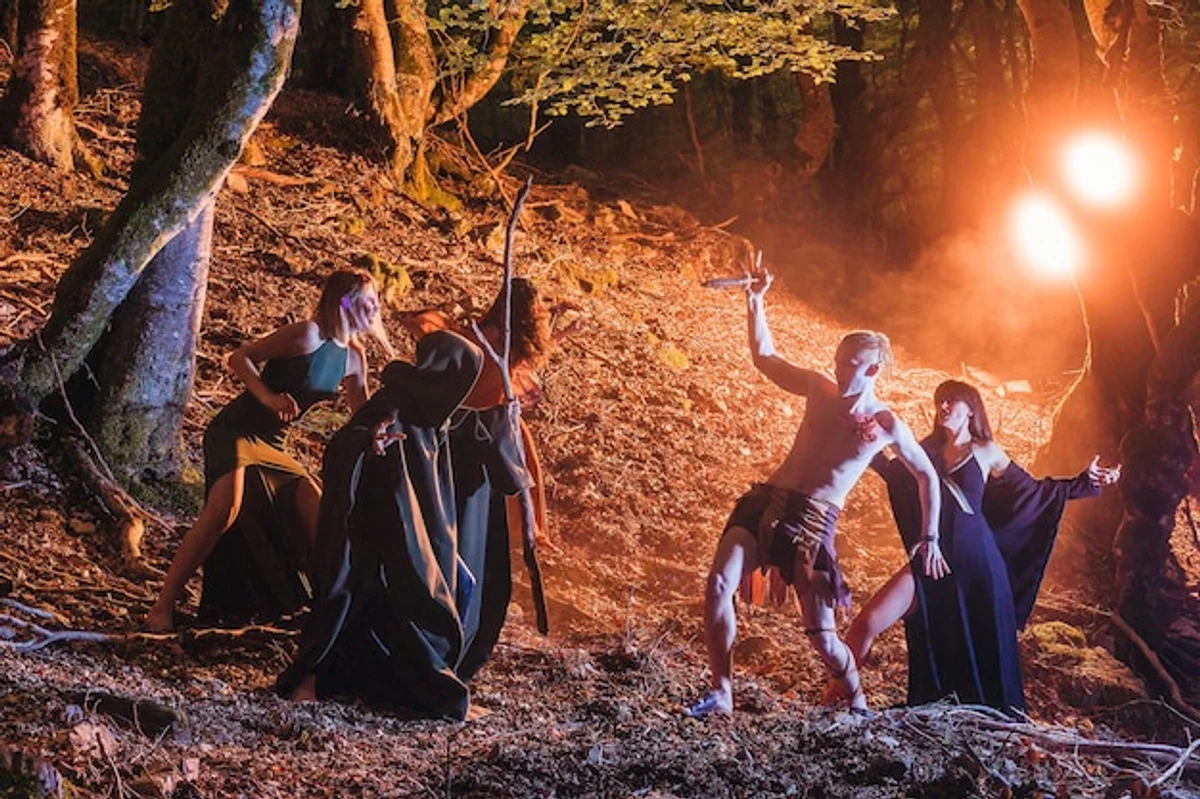 celtic samhain celebration fire ritual