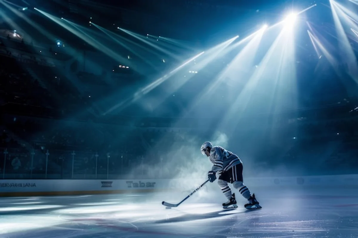 ice hockey record breaking moment