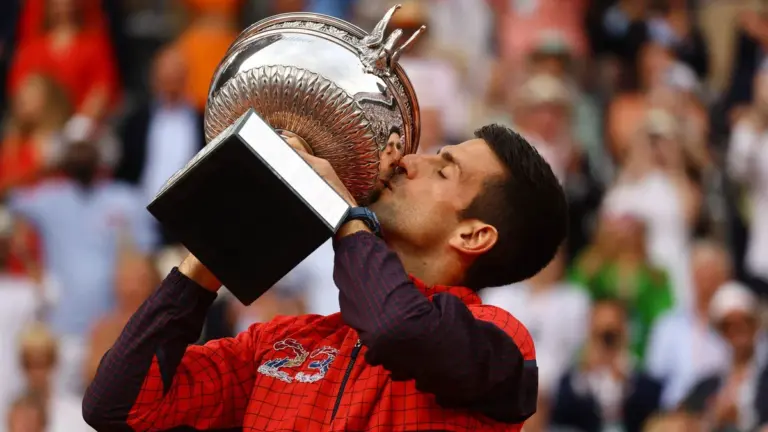 tennis world record dramatic moment grand slam