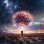 brain and cold, winter thinking, memory concept