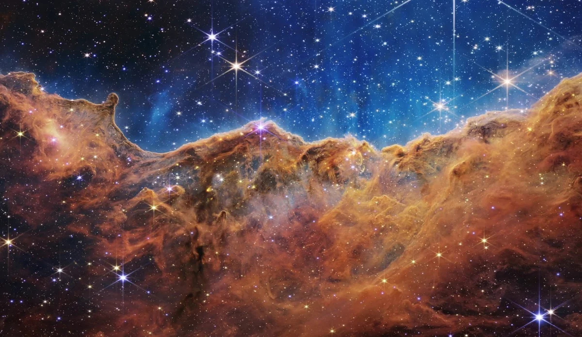 James Webb Space Telescope observing galaxies deep space infrared