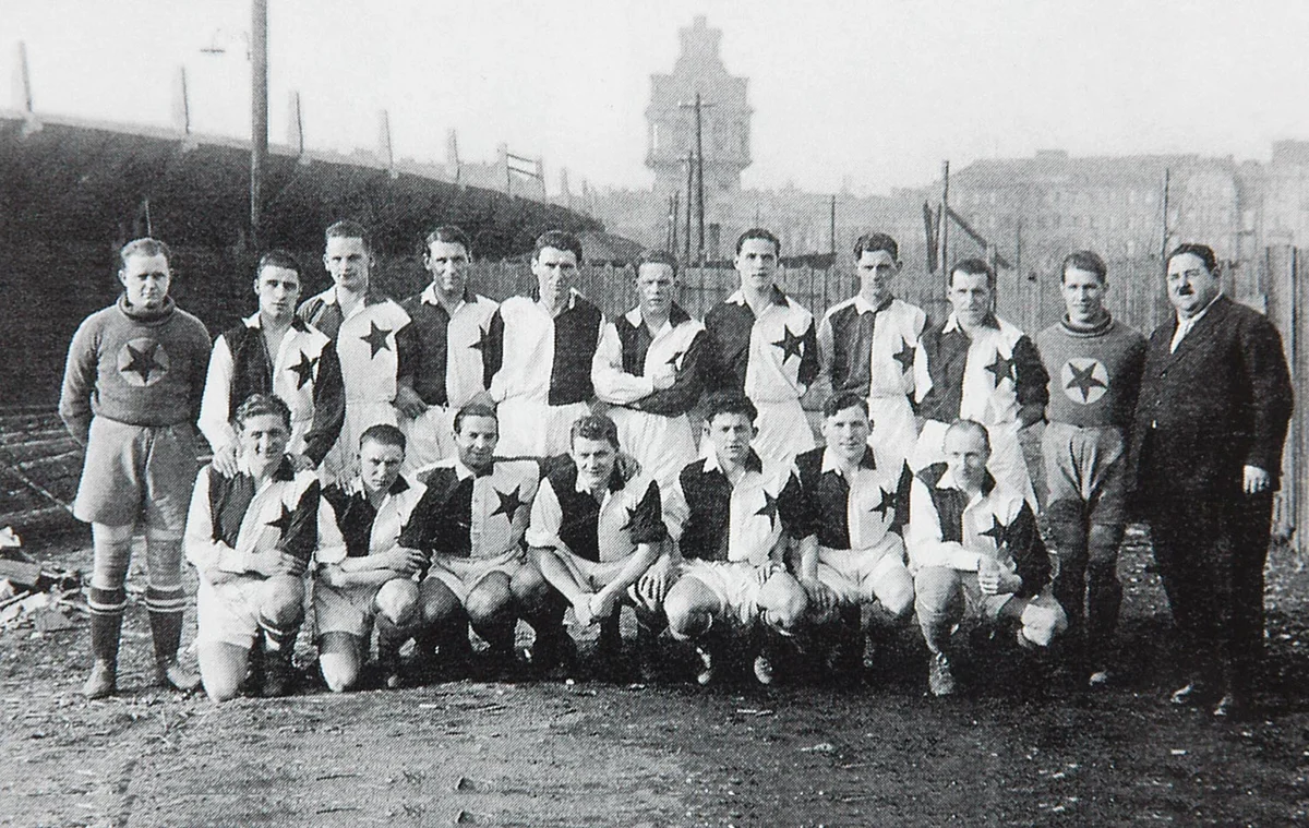 slavia prague champions league historic celebration