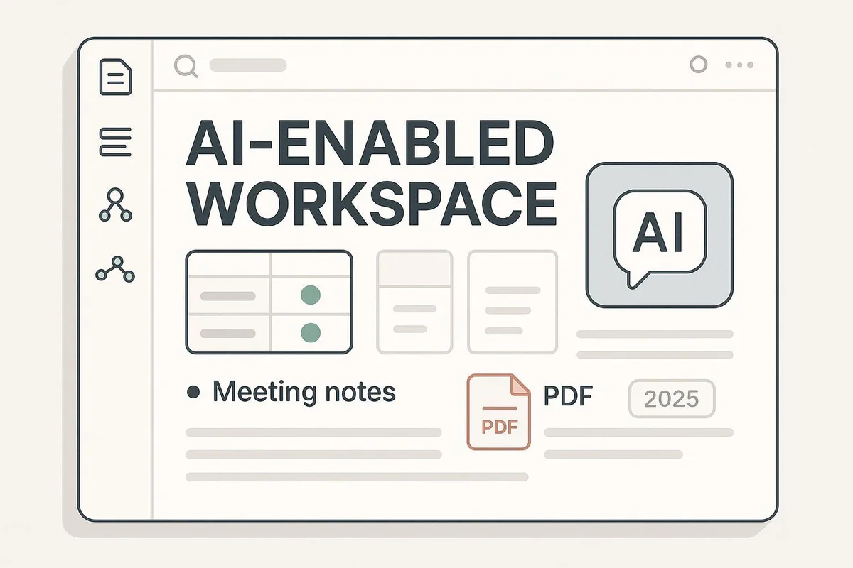 AI automated meeting notes workplace autumn 2025