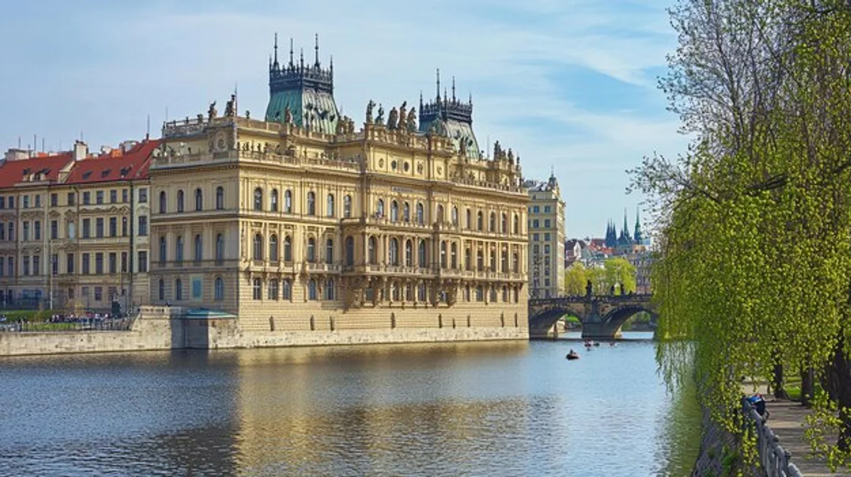 ancient urban ruins prague landscape