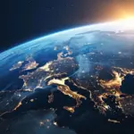 Jupiter visible night sky Europe