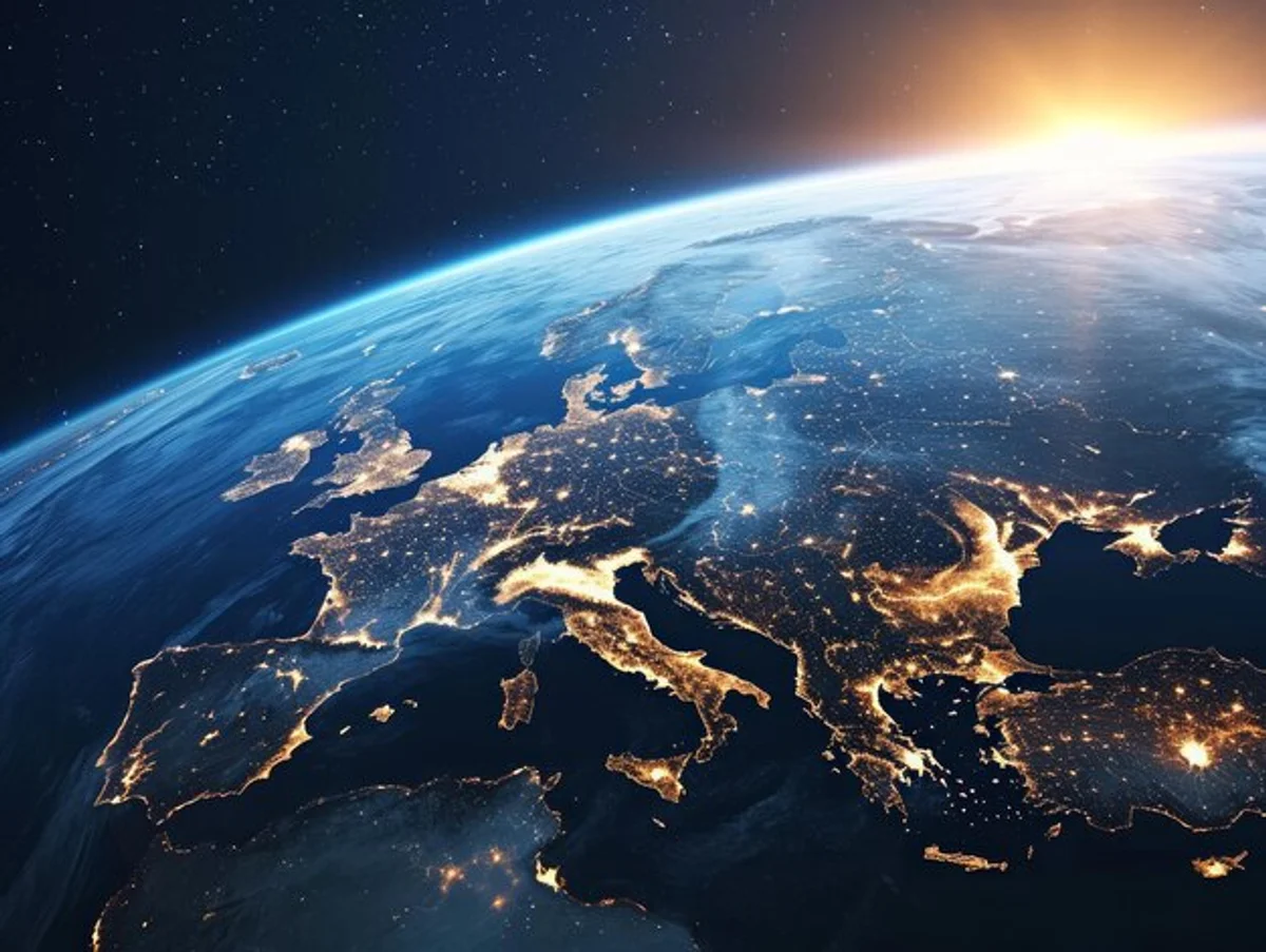 Jupiter visible night sky Europe