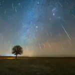 orionid meteor shower czech countryside