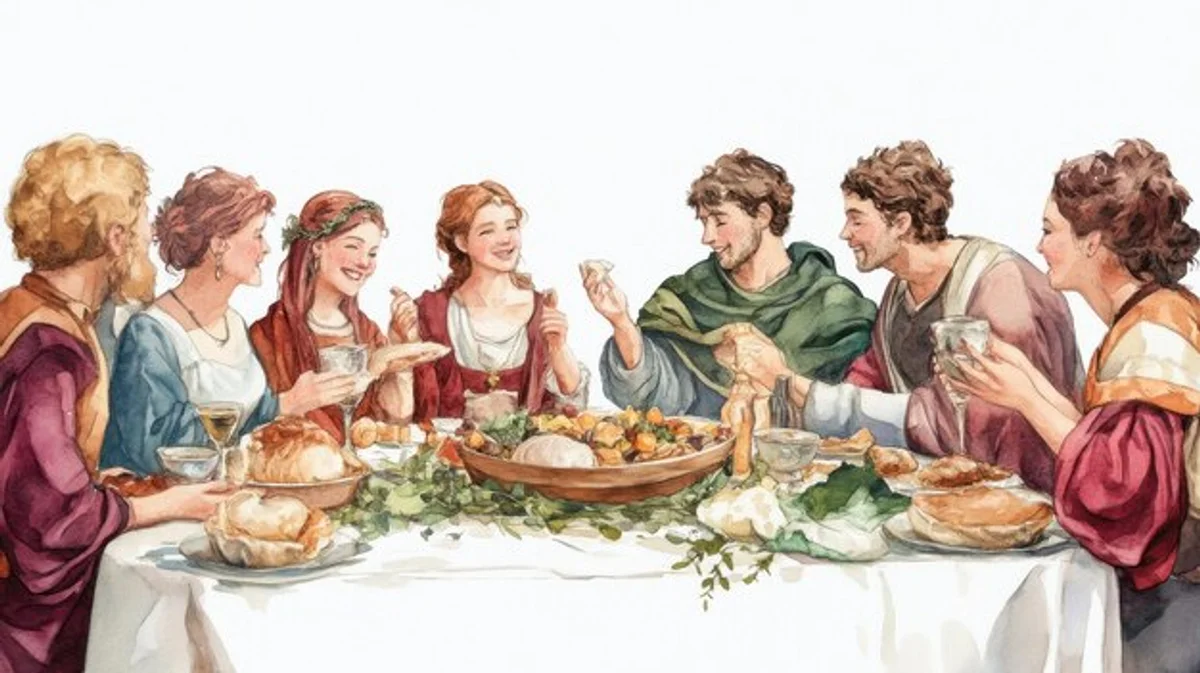 family dinner tradition europe historical