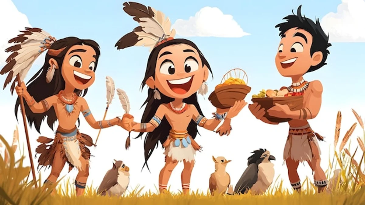 native american harvest festival celebration