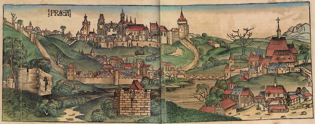 ancient medieval trade routes Prague artifacts