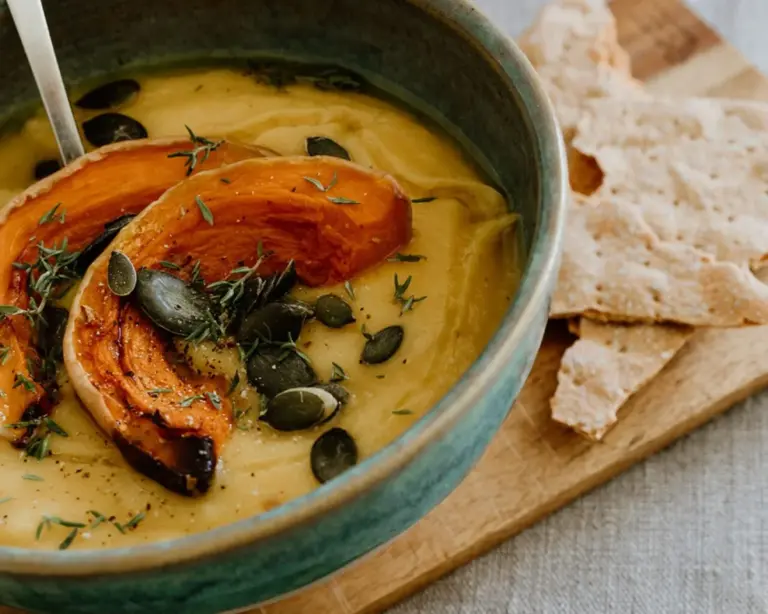 quick pumpkin soup autumn czech home kitchen