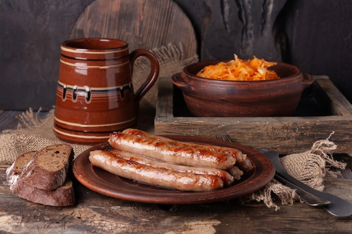 pumpkin soup in autumn rustic czech style table