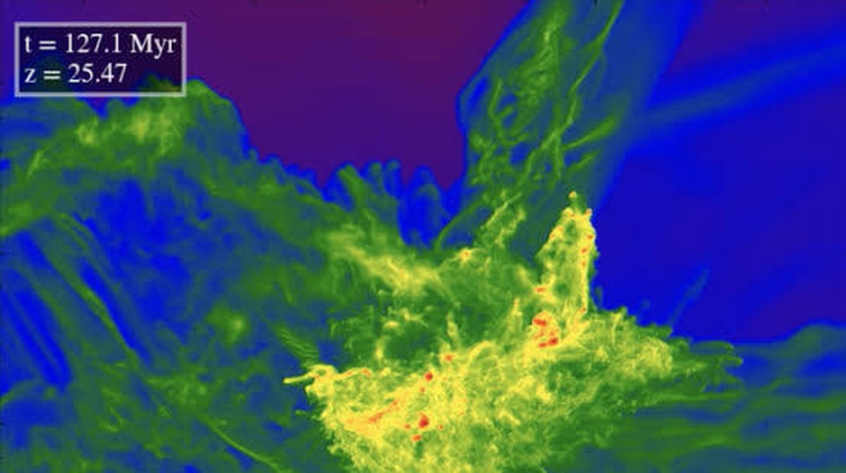 Astronomové objevují první přímý důkaz „monstrózních hvězd“ z kosmického úsvitu