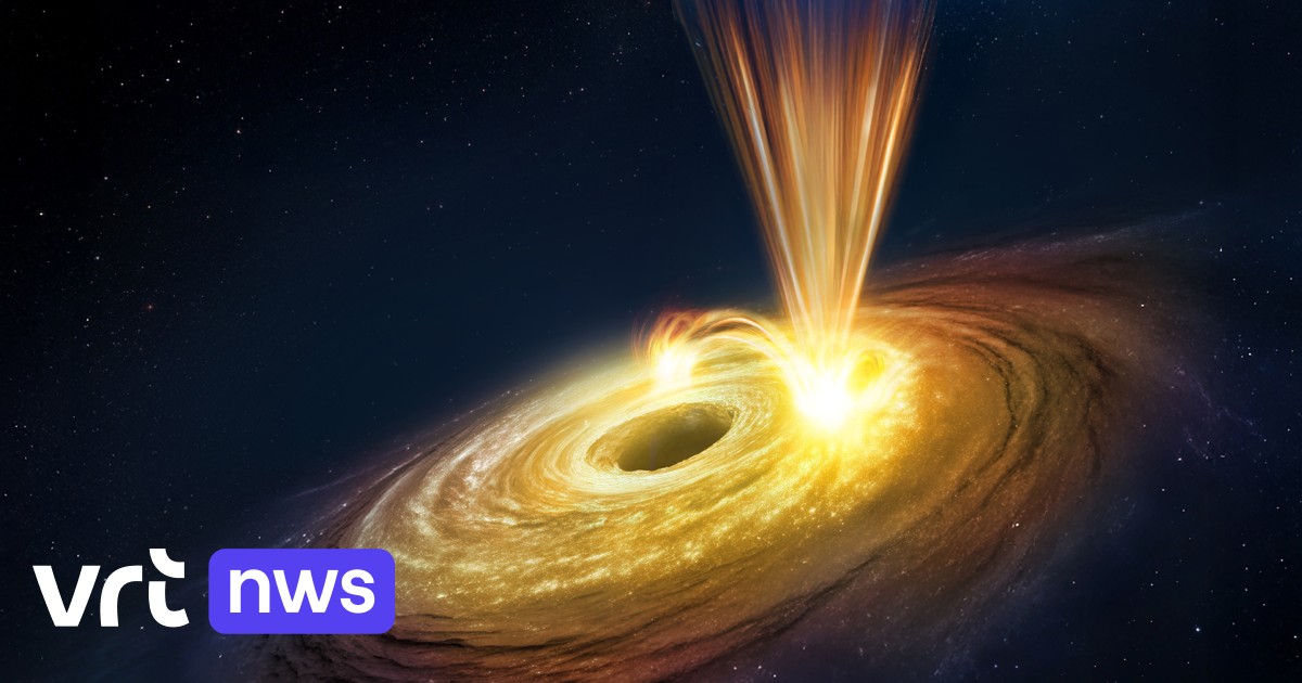 Explosivní události černé díry vyvolávající supersonické větry