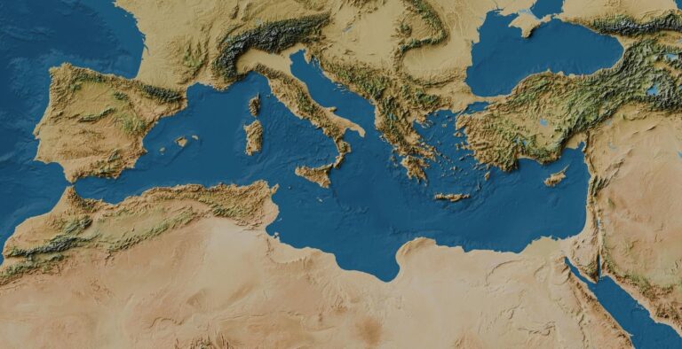 Komplexní geomorfologie Středomoří