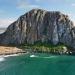 Význam Morro Rock na Pacific Coast Highway