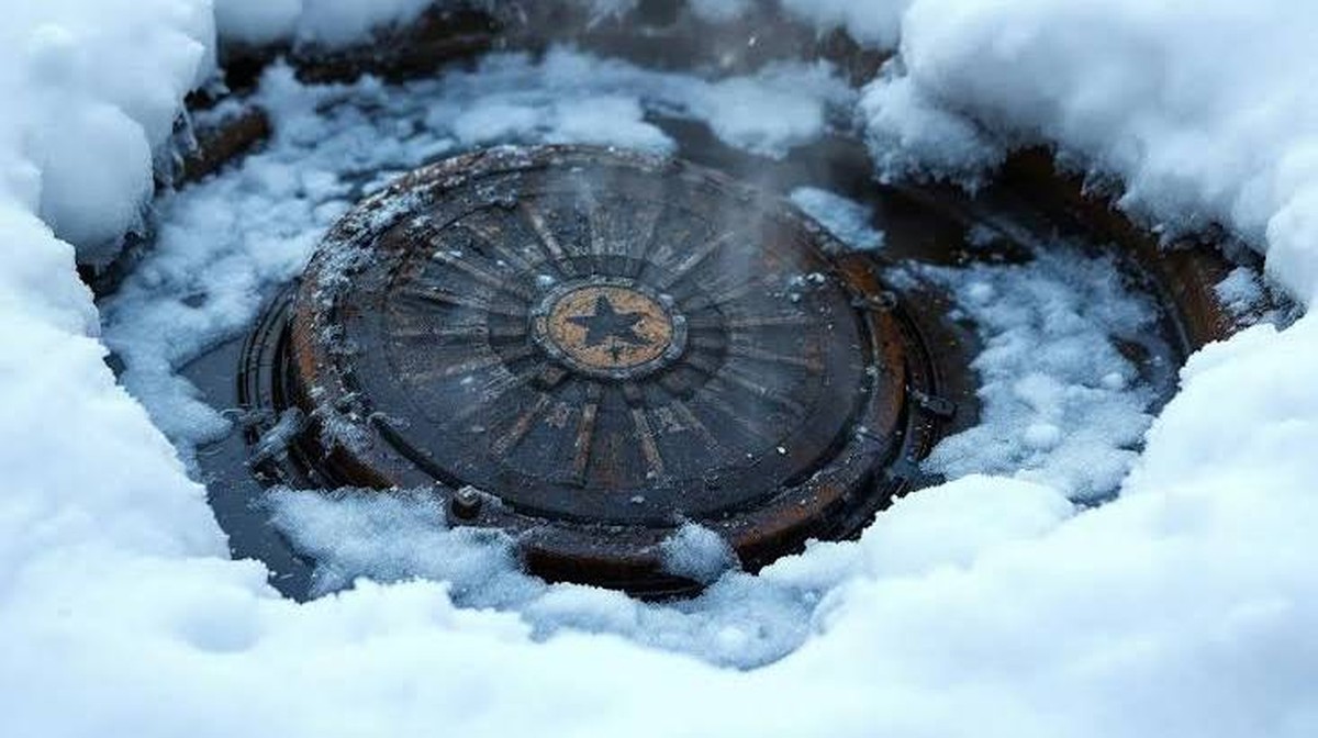 Fyzikální jevy v zimní izraelské kanalizaci