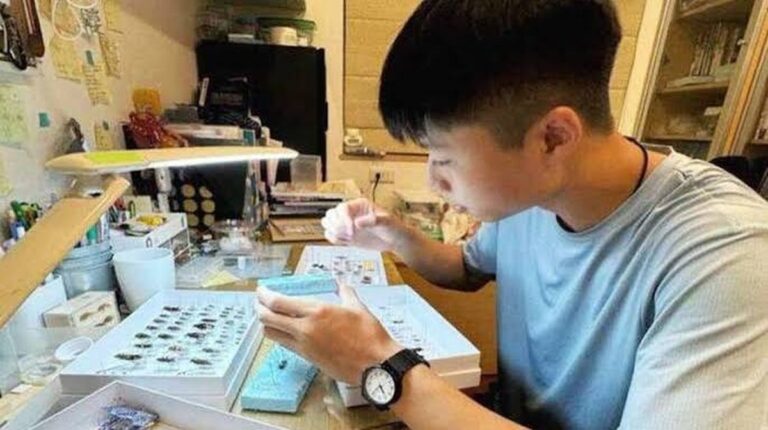 „Hmyzí chlapec“ Lin Yu-Chen z Chaj-lu se rozhodl pro studium na univerzitě Chung Hsing