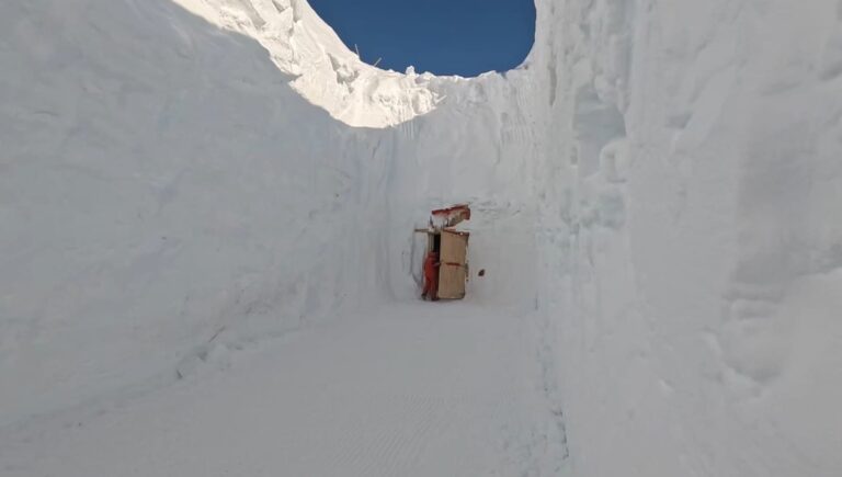 Konservationa ledových vzorků Alp v Antarktidě: Inaugurace historického svatyně Giacoma Talignaniho
