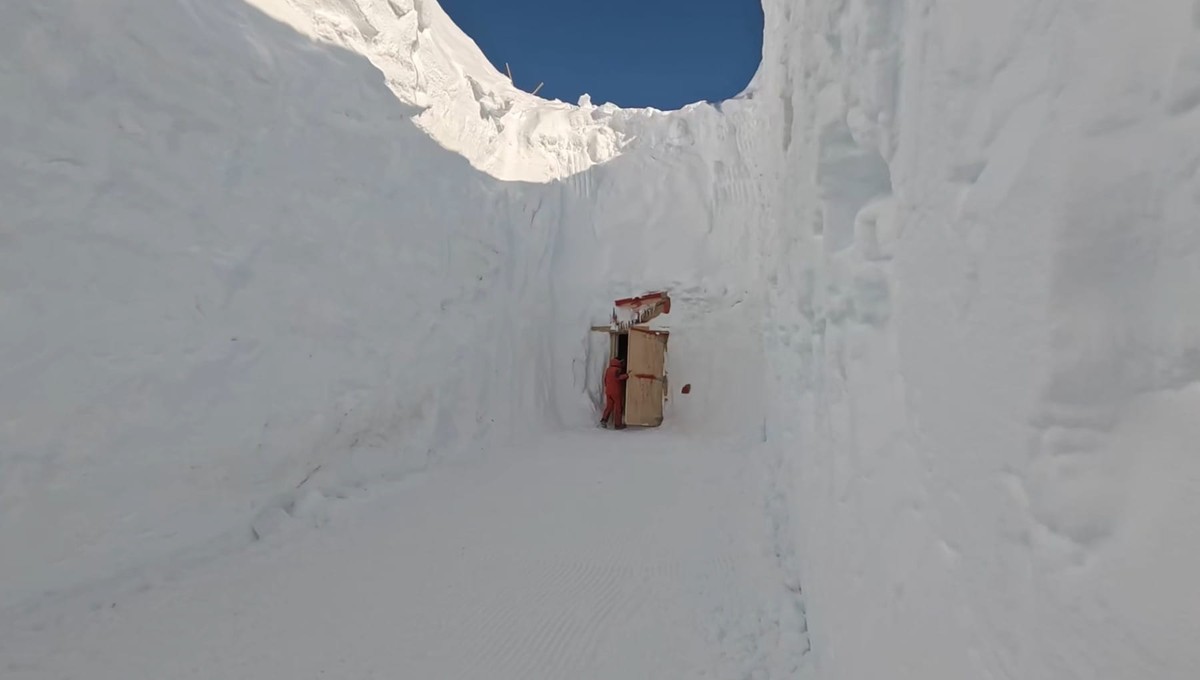 Konservationa ledových vzorků Alp v Antarktidě: Inaugurace historického svatyně Giacoma Talignaniho