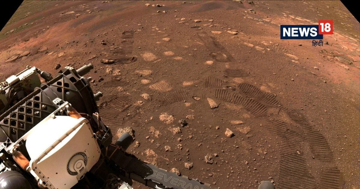 Nové důkazy o vodě a dešti na Marsu díky roveru Perseverance