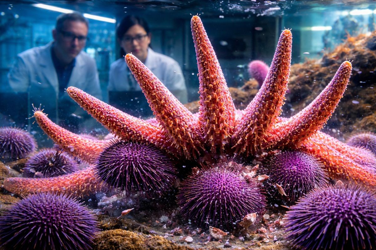 Obnova slunečnicové hvězdice a její role v kalifornských ekosystémech