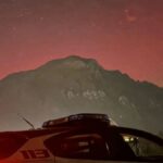 Úžasná podívaná: Polární záře nad Bellunem